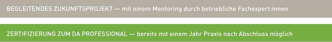 © WKO Begleitetes Zukunftsprojekt. Zertifizierung zum DA Professional.